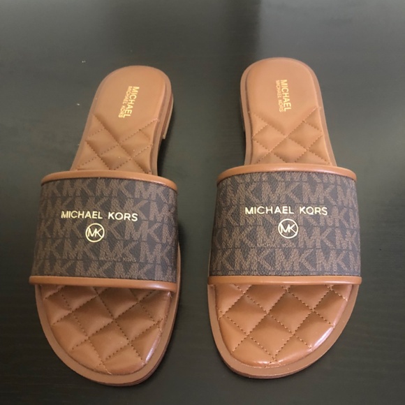 Michael kors logo salma slides - Picture 2 of 6